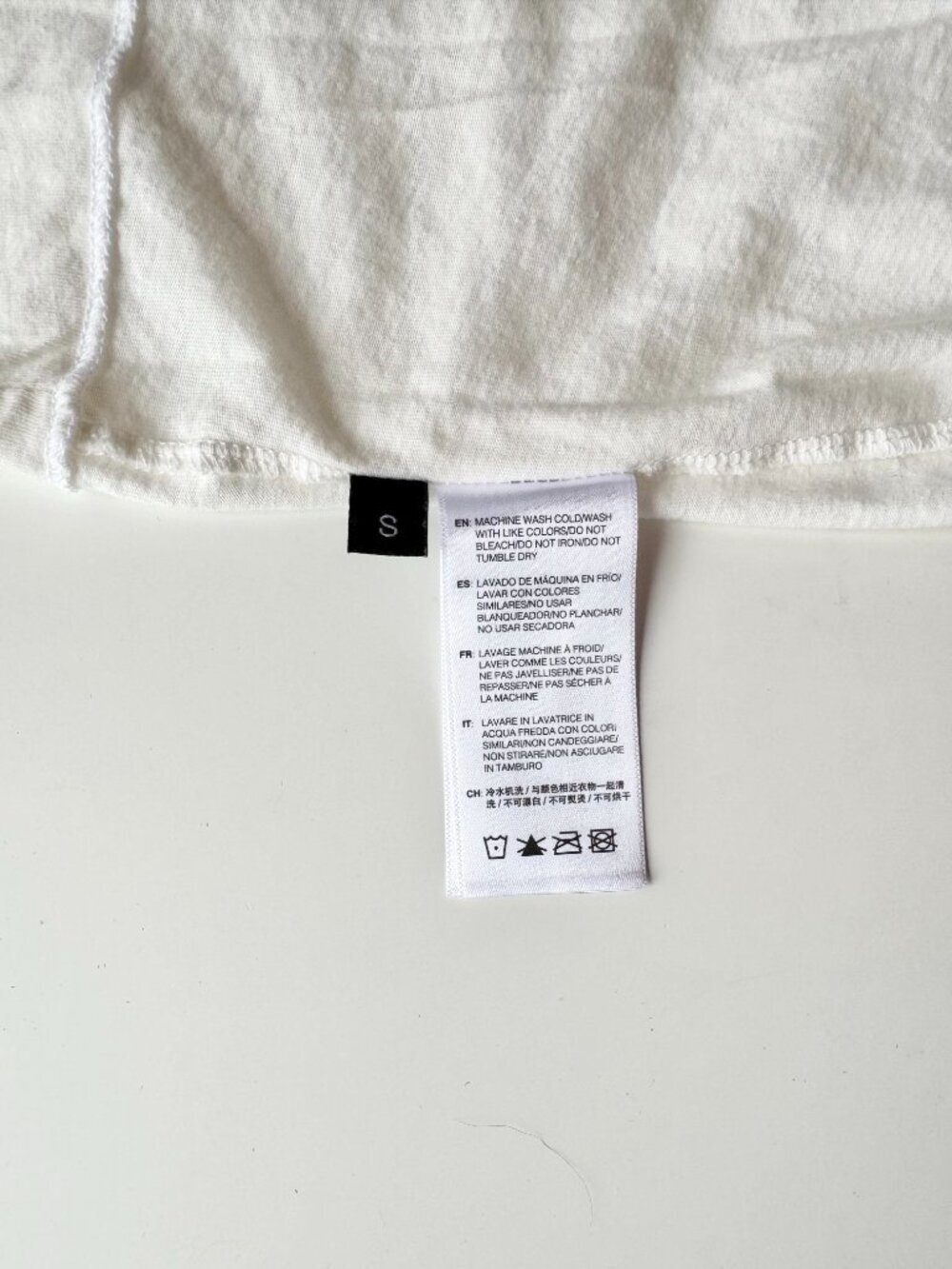 NWT JOHN ELLIOTT White Cotton Jersey Scoop Neck Strap Camisole Tank, Size 1/S - Picture 14 of 14